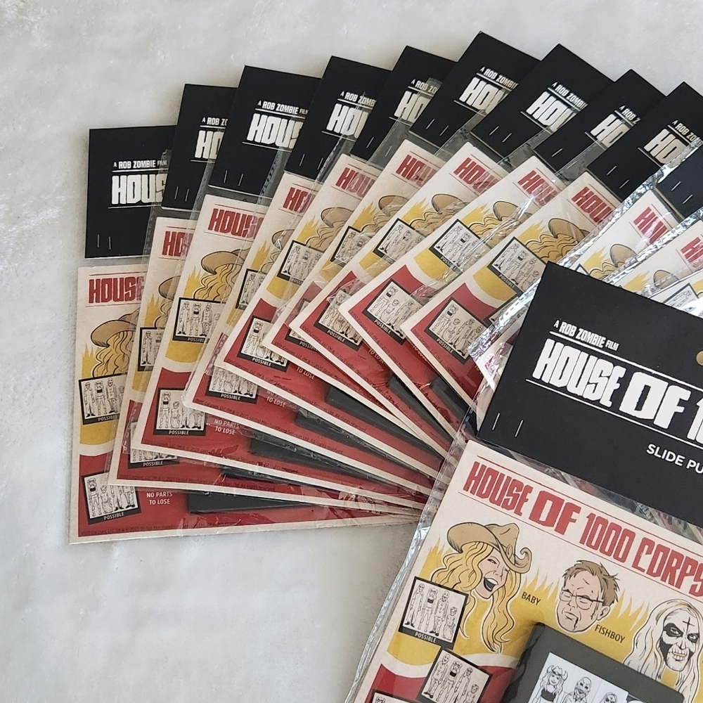 🧩House of 1000 Corpses Slide Puzzle Lot – 20 Pieces – NWT – Rob Zombie Collect - Picture 10 of 12